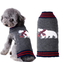 Uroczy sweter dla psa miękki, cieply rozmiar XL