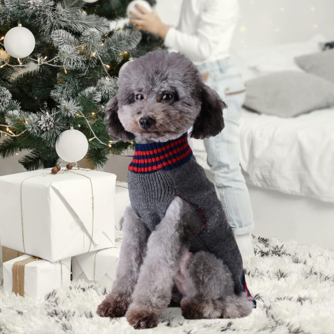 Uroczy sweter dla psa miękki, cieply rozmiar XL Uroczy sweter dla psa miękki, cieply rozmiar XL