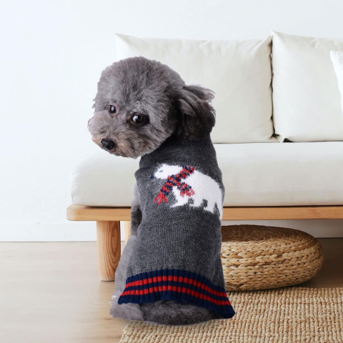 Uroczy sweter dla psa miękki, cieply rozmiar XL Uroczy sweter dla psa miękki, cieply rozmiar XL