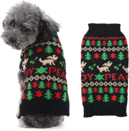 Swiateczny sweter dla psa miękki, cieply rozmiar XL