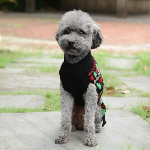 Swiateczny sweter dla psa miękki, cieply rozmiar XL Swiateczny sweter dla psa miękki, cieply rozmiar XL