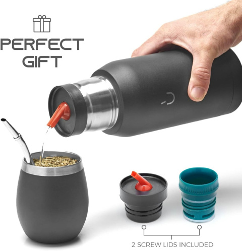 BALIBETOV Zestaw Yerba Mate , kubek, slomka , termos BALIBETOV Zestaw Yerba Mate , kubek, slomka , termos