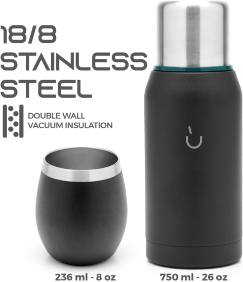 BALIBETOV Zestaw Yerba Mate , kubek, slomka , termos BALIBETOV Zestaw Yerba Mate , kubek, slomka , termos