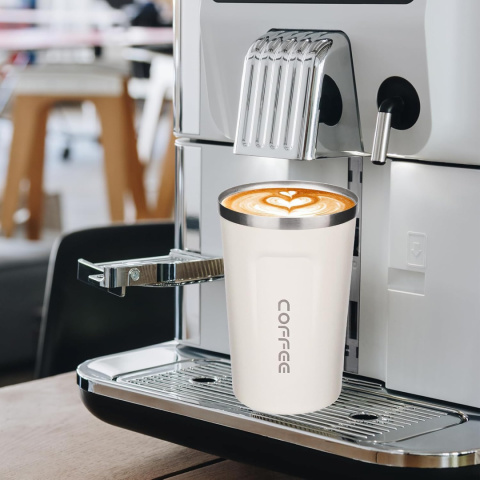 GRANATOWY KUBEK TERMICZNY NA WYNOS MAŁY TERMOS COFFE TO GO 380ml EKO GRANATOWY KUBEK TERMICZNY NA WYNOS MAŁY TERMOS COFFE TO GO 380ml EKO