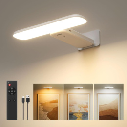 FULEN Lampa Ścienna LED Bezprzewodowa pilot 3-6K, zestaw 2 sztuki