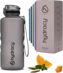 Hydracy Butelka na wodę z podziałką czasową 2 l, bez BPA