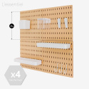 L'essentiel Organizer ścienny , 56 x 56 cm, kompletny zestaw
