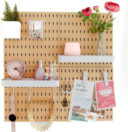 L'essentiel Organizer ścienny , 56 x 56 cm, kompletny zestaw