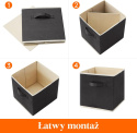 Lifewit 12 sztuk kostek do przechowywania z materiału, 33 x 33 x 33 cm Lifewit 12 sztuk kostek do przechowywania z materiału, 33 x 33 x 33 cm