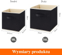 Lifewit 12 sztuk kostek do przechowywania z materiału, 33 x 33 x 33 cm Lifewit 12 sztuk kostek do przechowywania z materiału, 33 x 33 x 33 cm