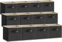 Lifewit 12 sztuk kostek do przechowywania z materiału, 33 x 33 x 33 cm Lifewit 12 sztuk kostek do przechowywania z materiału, 33 x 33 x 33 cm