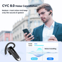 New bee Zestaw słuchawkowy Bluetooth głośnomówiący, plus etui New bee Zestaw słuchawkowy Bluetooth głośnomówiący, plus etui