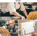 Readaeer składany bambusowy stojak do czytania na książkę, tablet Readaeer składany bambusowy stojak do czytania na książkę, tablet