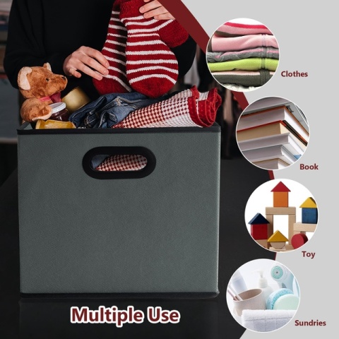 Składane pudełko do przechowywania 6 sztuk składanych kostek