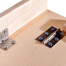 Składany stół ścienny Blat biurka 80x60 cm sosna - bialy