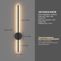 Aipsun Akumulatorowa lampa ścienna z pilotem 100 cm ściemniania timer Aipsun Akumulatorowa lampa ścienna z pilotem 100 cm ściemniania timer