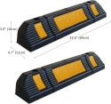 GUMOWE OGRANICZNIKI PARKOWANIA 2 SZT SNS SAFETY RAMPA 60x12x10 GUMOWE OGRANICZNIKI PARKOWANIA 2 SZT SNS SAFETY RAMPA 60x12x10