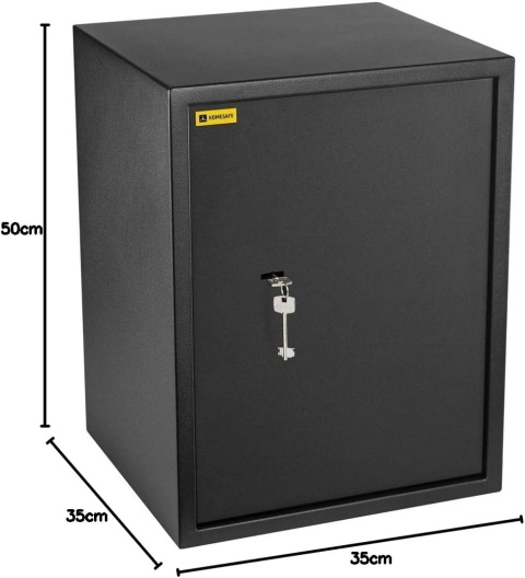 Homesafe HV50K Sejf z zamkiem kluczowym, 50x35x35cm Homesafe HV50K Sejf z zamkiem kluczowym, 50x35x35cm