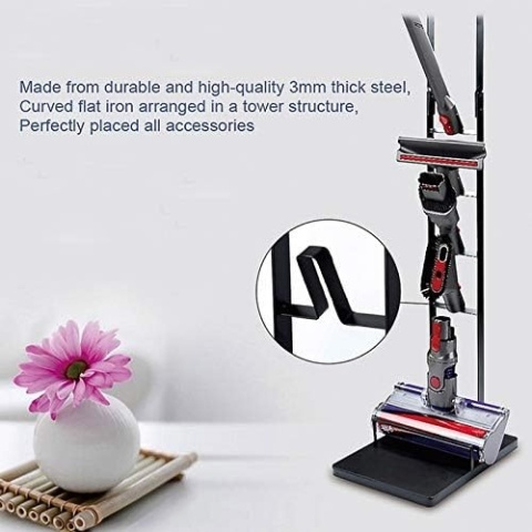Italdos Uchwyt Organizer stojak do odkurzacza Dyson metalowy stabilny Italdos Uchwyt Organizer stojak do odkurzacza Dyson metalowy stabilny