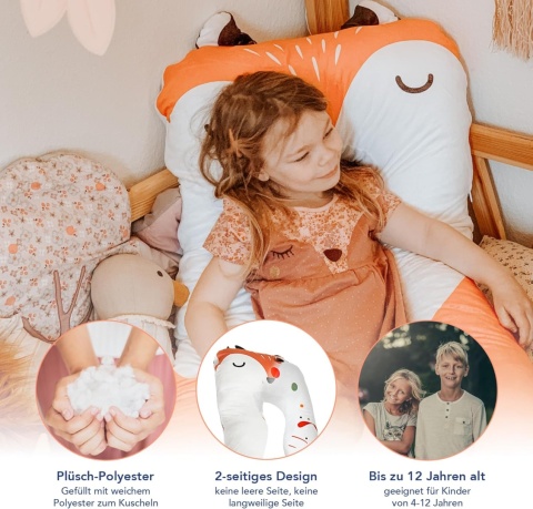 MAKOSAS Komfortowa poduszka zdrowotna dla dzieci antystresowa ADHD MAKOSAS Komfortowa poduszka zdrowotna dla dzieci antystresowa ADHD