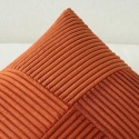 MIULEE Zestaw 2 poszewek na poduszki sztruksowe 50x 50 cm 2 sztuki MIULEE Zestaw 2 poszewek na poduszki sztruksowe 50x 50 cm 2 sztuki
