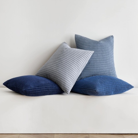 MIULEE Zestaw 4 poszewek na poduszki , sztruksowe 40 x 40 cm, MIULEE Zestaw 4 poszewek na poduszki , sztruksowe 40 x 40 cm,