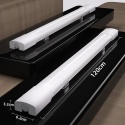 Odporna na wilgoć sufitowa lampa LED Modlicht 120CM 36W 5000k, biały