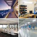Odporna na wilgoć sufitowa lampa LED Modlicht 120CM 36W 5000k, biały