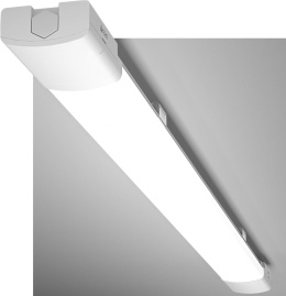 Odporna na wilgoć sufitowa lampa LED Modlicht 120CM 36W 5000k, biały