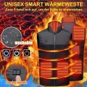 Panngu Ogrzewana kamizelka 3 stopnie ogrzewania USB Unisex L