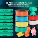 SUNLU PLA Filament Pakiet 250G x 8 szt PLA Plus 3D Drukarka SUNLU PLA Filament Pakiet 250G x 8 szt PLA Plus 3D Drukarka