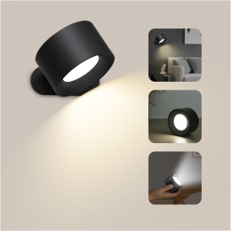 Wewnętrzna lampa ścienna kinkiet LED Feallive 3 poziomy bezprzewodowa