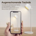 Feallive Lampa biurkowa LED 3 poziomy bezprzewodowa dotykowa