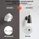Feallive Lampa biurkowa LED 3 poziomy bezprzewodowa dotykowa