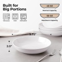 Zestaw 4 porcelanowych misek XXL do makaronu 1480 ml Zestaw 4 porcelanowych misek XXL do makaronu 1480 ml