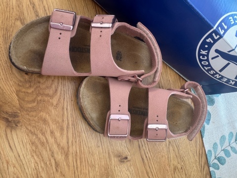 Birkenstock sandały Milano AS KIDS 1029487 PINK CLAY rozmiar 28
