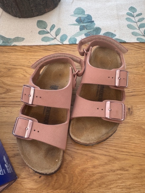 Birkenstock sandały Milano AS KIDS 1029487 PINK CLAY rozmiar 28