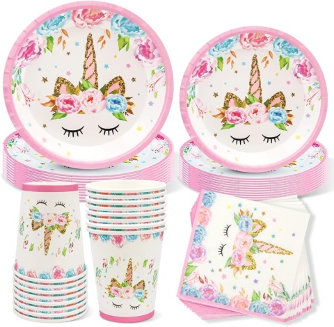 Dekoracja stołowa Umbreon Party dla 10 osób, dekoracja na przyjęcie