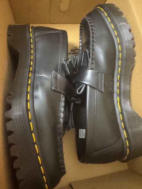 Dr. Martens Loafersy 26957001 Czarny Rozmiar 38