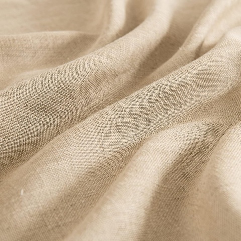 MIULEE Zasłony na przelotkach efekt lnu 140 x 260 cm