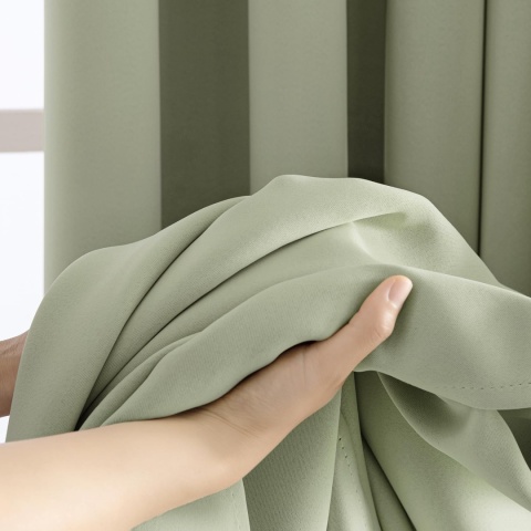 MIULEE Zasłony zaciemniające zestaw 2 sztuk 225x 140 cm, termiczne