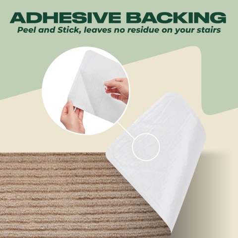 Maty na schody, samoprzylepne,15 sztuk 20 x 65 cm antypoślizgowa mata