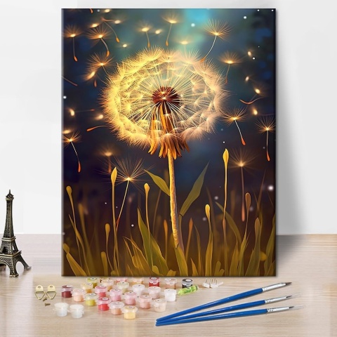 Obraz malowanie według liczb , 40 x 50 cm zestaw kompletny