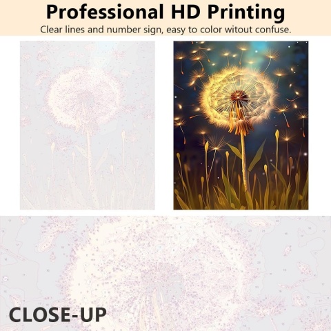 Obraz malowanie według liczb , 40 x 50 cm zestaw kompletny