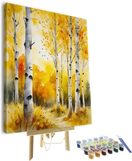 Obraz malowanie według liczb , 40 x 50 cm zestaw kompletny