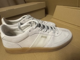 BOSS BRANDON - Sneakersy niskie rozmiar 38 z zamszu i skóry
