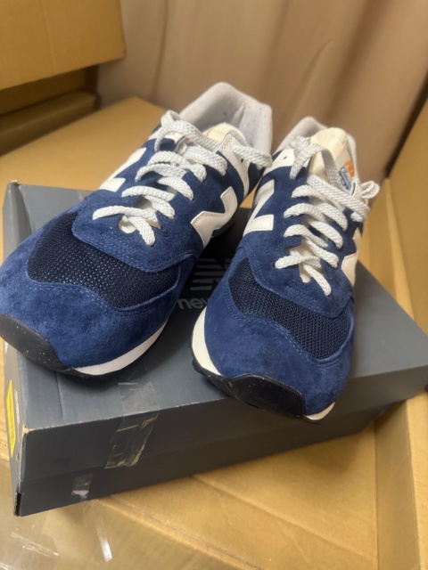 Buty New Balance 574's V2 blue navy rozmiar 44.5 28.5 cm