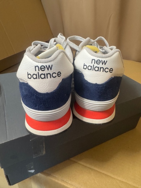 Buty New Balance 574's V2 blue navy rozmiar 44.5 28.5 cm