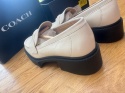 Coach Loafersy Leah CB990 Beżowy rozmiar 36.6 23 cm