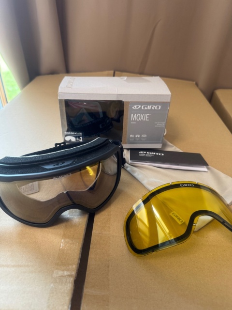 Gogle Narciarskie Giro Moxie Black Core Light